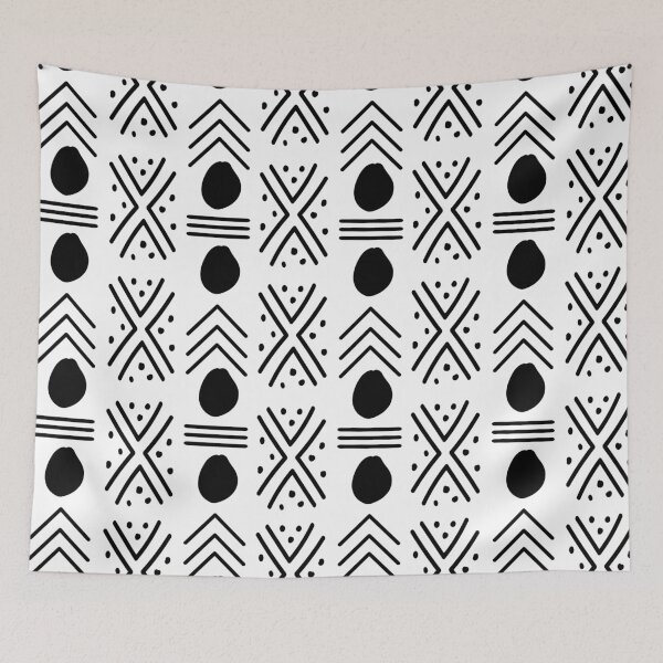Item preview, Bogolan – Traditional African Pattern Inspired by Malian Fabric designed and sold by Wolagno.