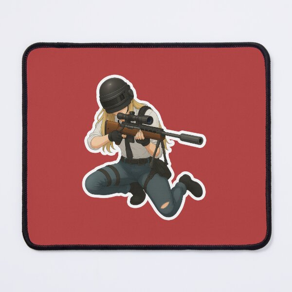 Item preview, Female  sniper PUBG Mobile | Battle Royale Gaming Design designed and sold by Nadz From Pixelplay.