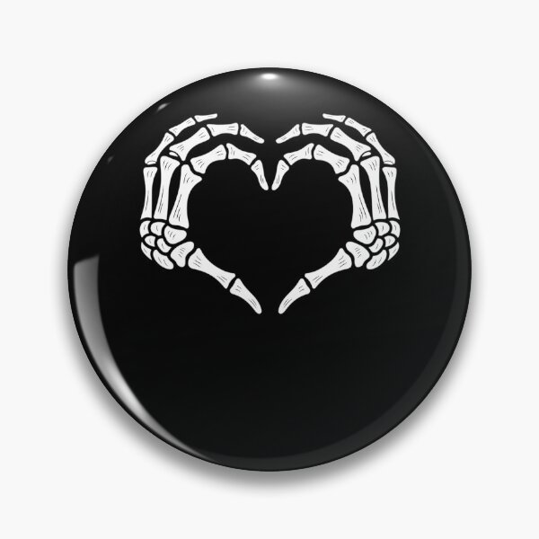 Item preview, Skeleton Hands Heart Sign Halloween designed and sold by August4Laughs25.