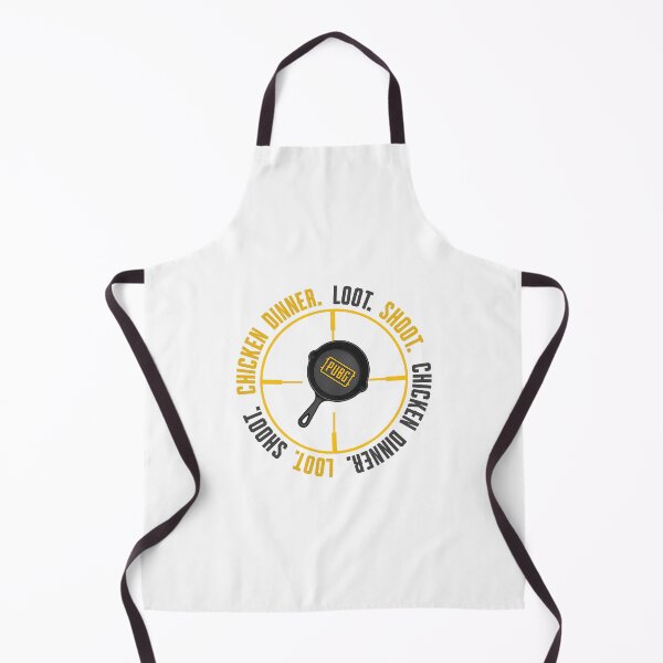 Item preview, Pan chicken dinner white PUBG Mobile | Battle Royale Gaming Design designed and sold by Nadz From Pixelplay.