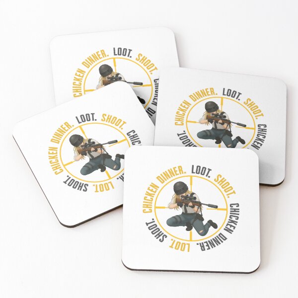 Item preview, Female sniper loot shoot white PUBG Mobile | Battle Royale Gaming Design designed and sold by Nadz From Pixelplay.