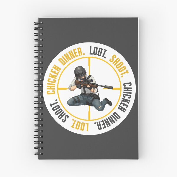 Item preview, Male sniper loot shoot Victor white PUBG Mobile | Battle Royale Gaming Design designed and sold by Nadz From Pixelplay.