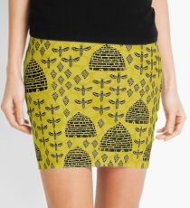 Golden Hives by Andrea Lauren Mini Skirt