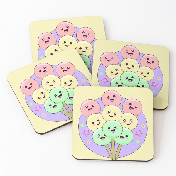 Item preview, Kawaii Hanami Dango Japanese Food designed and sold by HotHibiscus.
