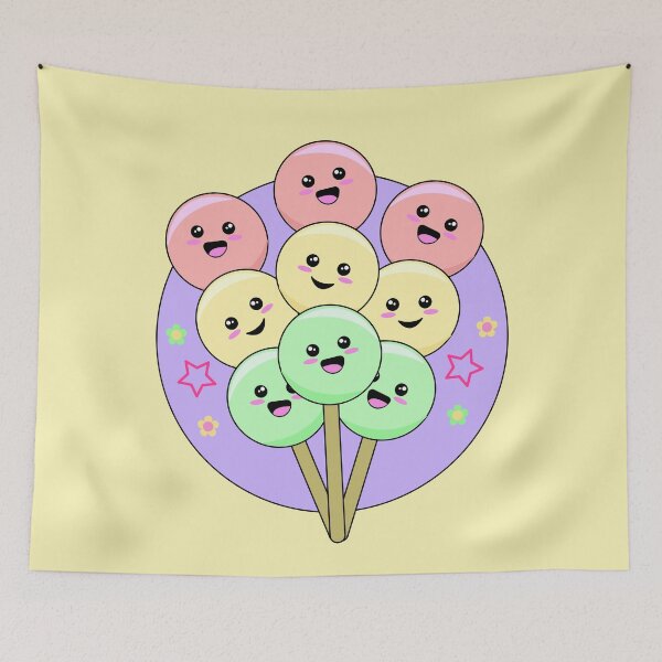 Item preview, Kawaii Hanami Dango Japanese Food designed and sold by HotHibiscus.