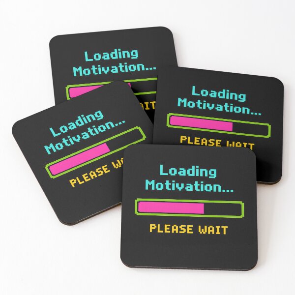 Item preview, Loading Motivation – Funny Productivity Design designed and sold by PosterFuel.