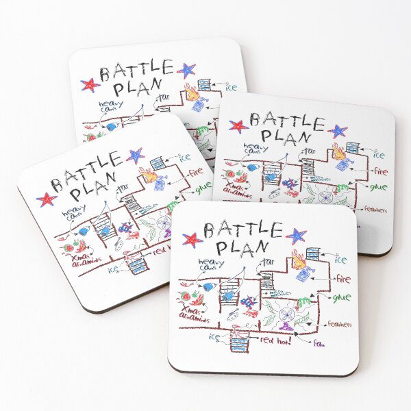 Item preview, Kids Fun Battle Plan Christmas Home Hand Dawn Alone Xmas  designed and sold by Hadley Murphy.