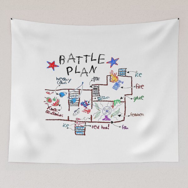 Item preview, Kids Fun Battle Plan Christmas Home Hand Dawn Alone Xmas  designed and sold by Hadley Murphy.