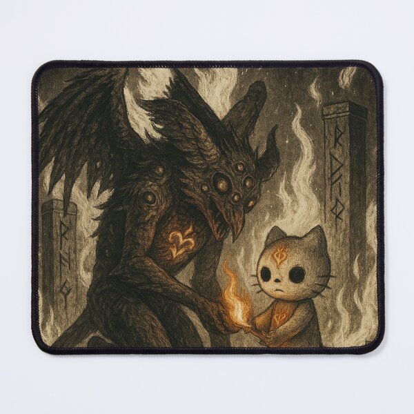 Item preview, Hello kitty and the fire pact designed and sold by art-emissa.