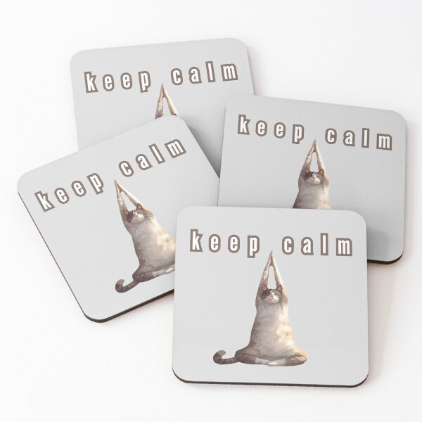 Item preview, relaxed cat doing yoga designed and sold by Mayaart83.