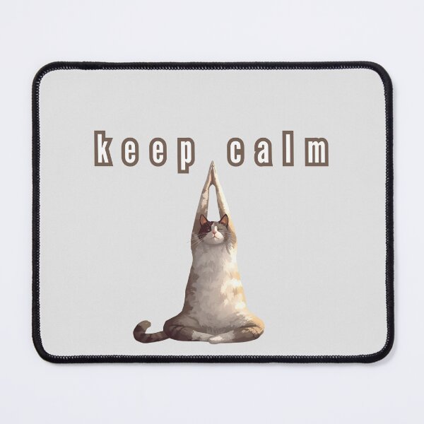 Item preview, relaxed cat doing yoga designed and sold by Mayaart83.