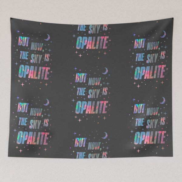 Item preview, THE LIFE OF A SHOWGIRL BUT NOW THE SKY IS OPALITE GRAY BACKGROUND designed and sold by Glitter & Glitter.