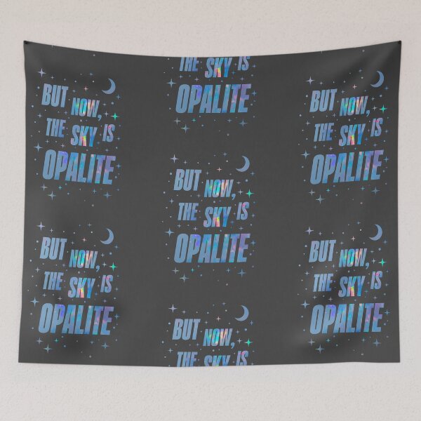 Item preview, THE LIFE OF A SHOWGIRL BUT NOW THE SKY IS OPALITE GRAY BACKGROUND designed and sold by Glitter & Glitter.