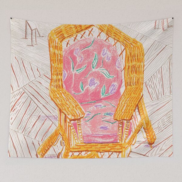 Item preview, Number One Chair By David Hockney designed and sold by Paintetywordy.