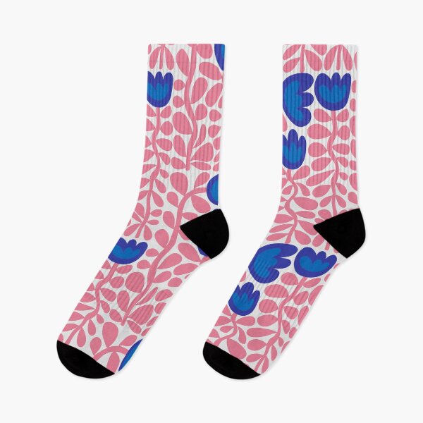 Item preview, Blue Flowers with Pink Leaves designed and sold by NicolaZhukov.
