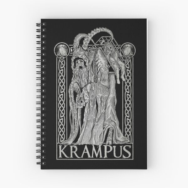 Item preview, Krampus - Gruss von Krampus Dark Gothic Christmas  designed and sold by Hadley Murphy.