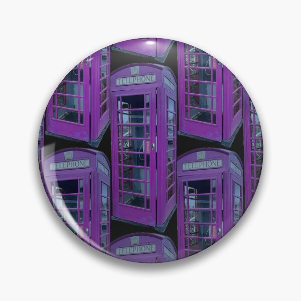 Item preview, Pink British Phone Box Cornwall Vintage UK Telephone Kiosk designed and sold by Tee-Shirt-Topia.