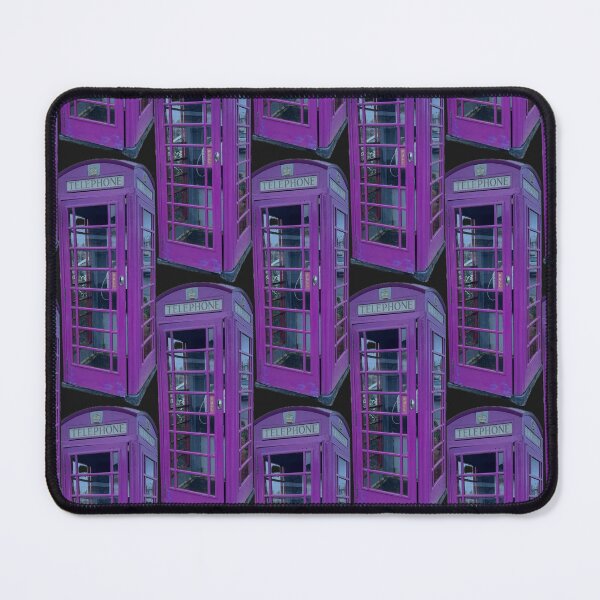 Item preview, Pink British Phone Box Cornwall Vintage UK Telephone Kiosk designed and sold by Tee-Shirt-Topia.