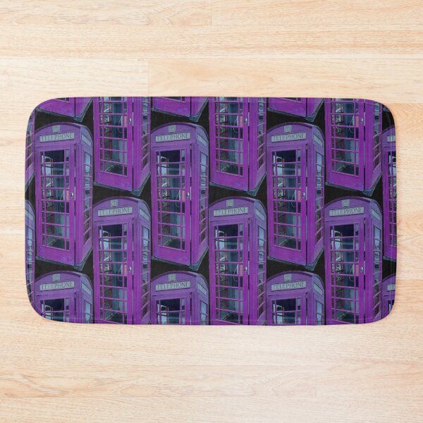 Item preview, Pink British Phone Box Cornwall Vintage UK Telephone Kiosk designed and sold by Tee-Shirt-Topia.
