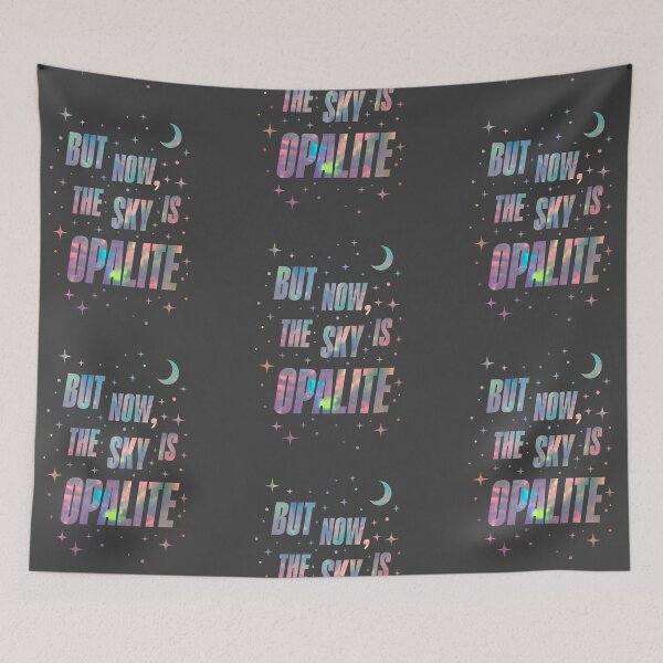 Item preview, THE LIFE OF A SHOWGIRL BUT NOW THE SKY IS OPALITE GRAY BACKGROUND designed and sold by Glitter & Glitter.