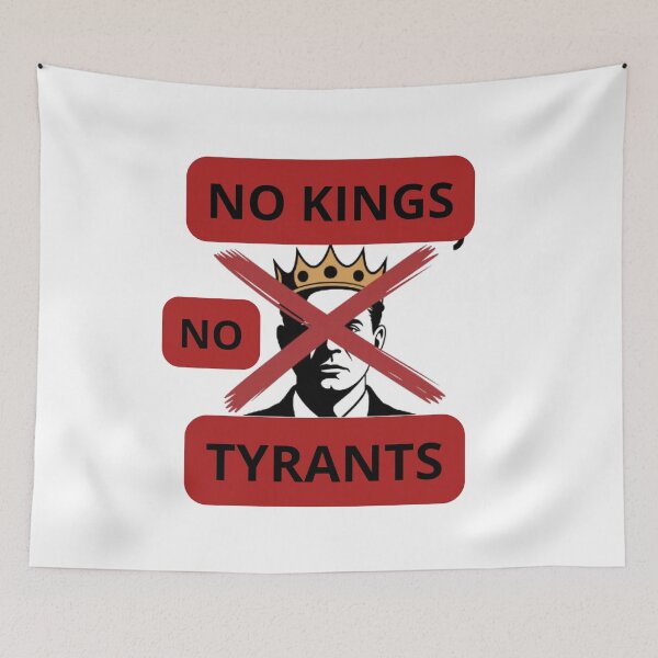 Item preview, No Tyrants No Kings Resist designed and sold by Avenius Graphics.
