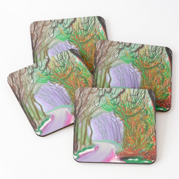 Item preview, The Arrival Of Spring In Woldgate East Yorkshire 1st January 2011 By David Hockney designed and sold by Paintetywordy.