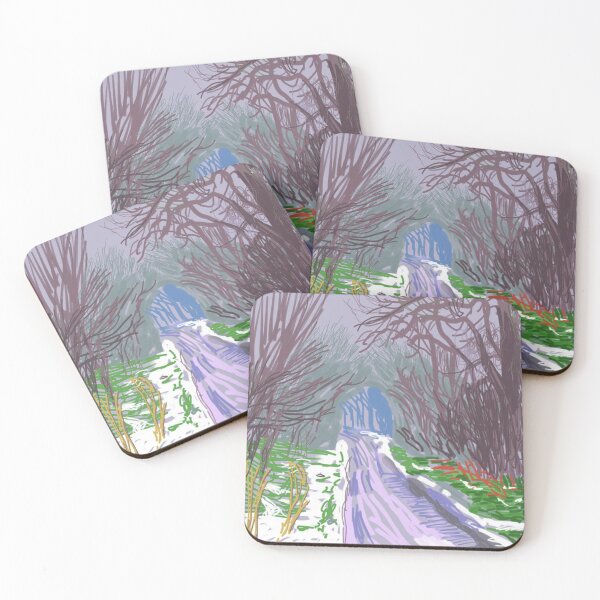 Item preview, The Arrival Of Spring In Woldgate East Yorkshire 4th January 2011 By David Hockney designed and sold by Paintetywordy.