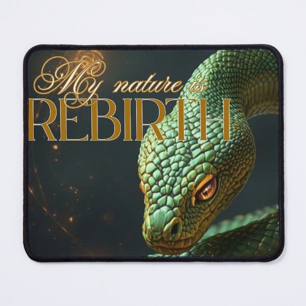 Item preview, Snake Totem – My Nature is Rebirth | Serpent Symbol of Transformation and Renewal designed and sold by Mvolo.
