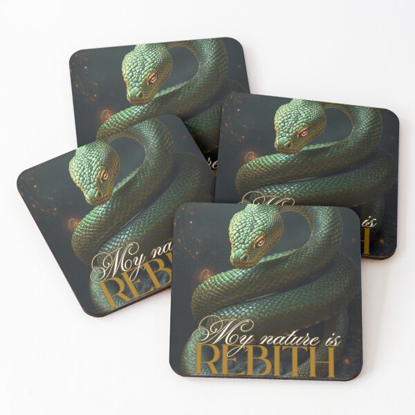 Item preview, Snake Totem – My Nature is Rebirth | Serpent Symbol of Transformation and Renewal designed and sold by Mvolo.