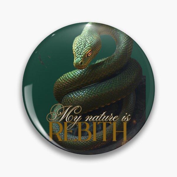 Item preview, Snake Totem – My Nature is Rebirth | Serpent Symbol of Transformation and Renewal designed and sold by Mvolo.