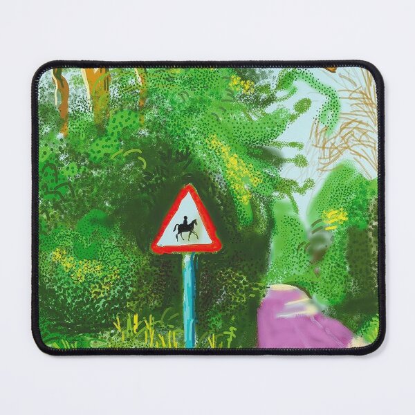 Item preview, The Arrival Of Spring In Woldgate East Yorkshire 5th May 2011 By David Hockney designed and sold by Paintetywordy.