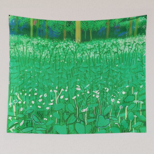 Item preview, The Arrival Of Spring In Woldgate East Yorkshire 6th May 2011 By David Hockney designed and sold by Paintetywordy.