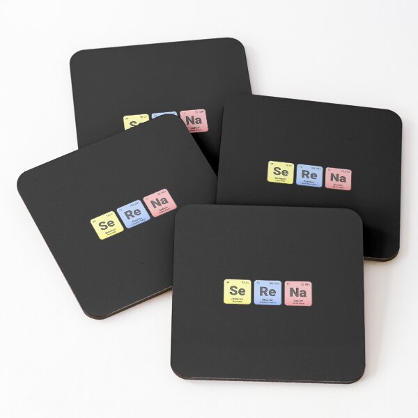 Item preview, Serena, Custom Name Made from Periodic Table Elements, Personalized Chemistry Design, Science Gift for Nerds & Students designed and sold by chipmuckdesignn.