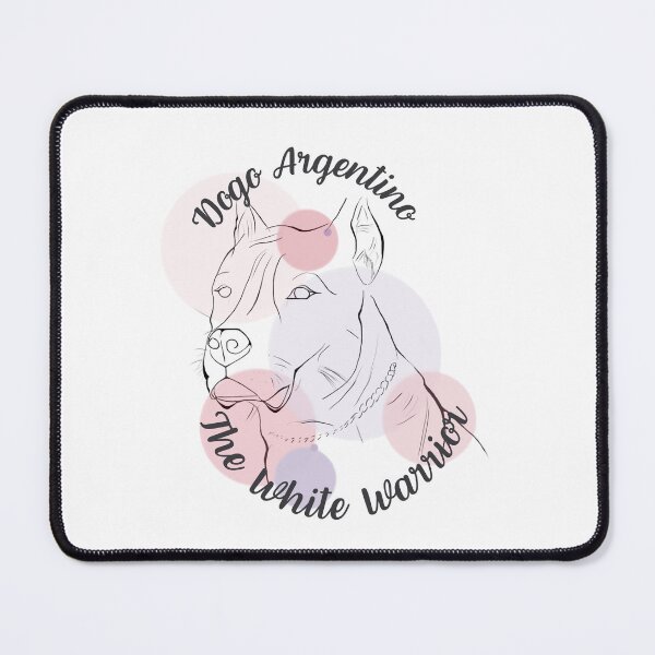 Item preview, Dogo Argentino – the White Warrior | Minimalist Line Art Design designed and sold by April-Friends.