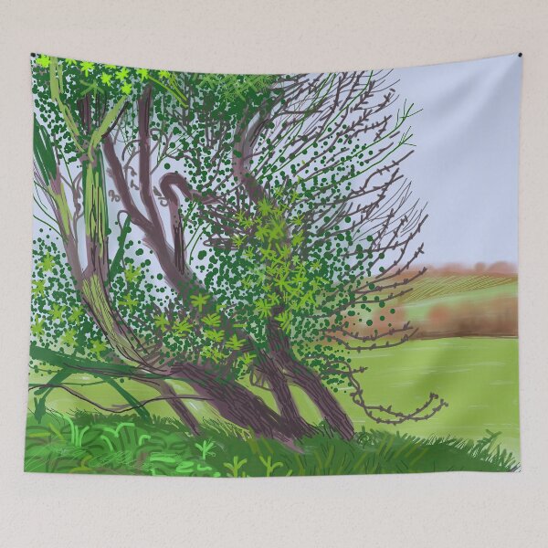 Item preview, The Arrival Of Spring In Woldgate East Yorkshire 12th April 2011 - No. 1 By David Hockney designed and sold by Paintetywordy.