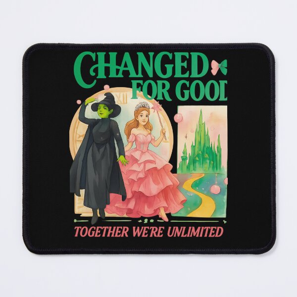 Item preview, Elphaba and Glinda Changed For Good Unlimited Wicked Broadway Art designed and sold by damiforgye.