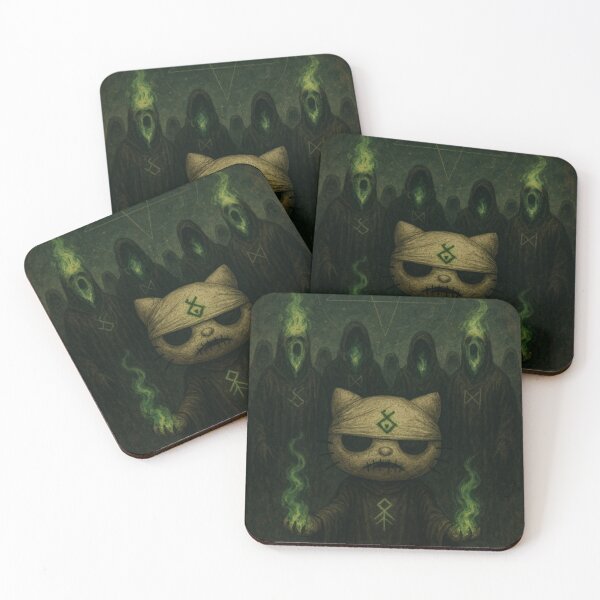 Item preview, Hello Kitty and the Cult of the Green Shadows designed and sold by art-emissa.
