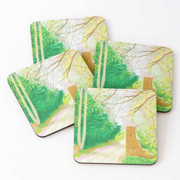 Item preview, The Arrival Of Spring In Woldgate East Yorkshire 17th April 2011 By David Hockney designed and sold by Paintetywordy.