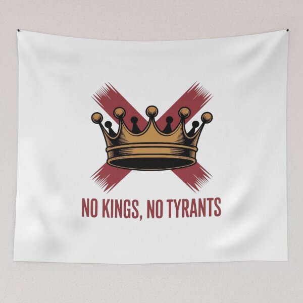 Item preview, No Tyrants No Kings designed and sold by Avenius Graphics.