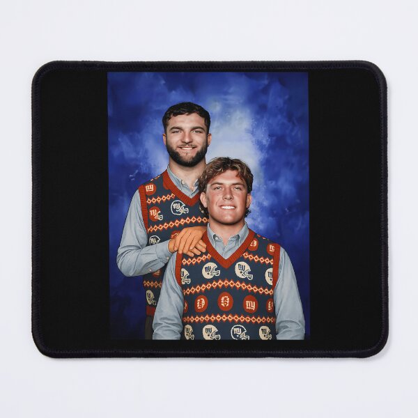 Item preview, Jaxson Dart NY Football Ugly Sweater Vest Vintage Christmas Portrait designed and sold by damiforgye.