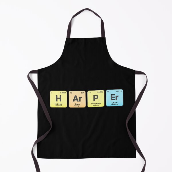 Item preview, Harper, Custom Name Made from Periodic Table Elements, Personalized Chemistry Design, Science Gift for Nerds & Students designed and sold by chipmuckdesignn.