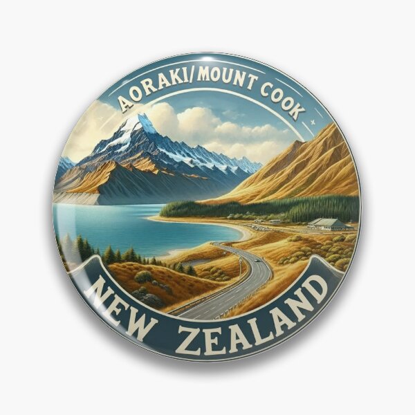 Artikelvorschau, Mount Cook Neuseeland - Reisekunst entworfen und verkauft von ryanapples2.