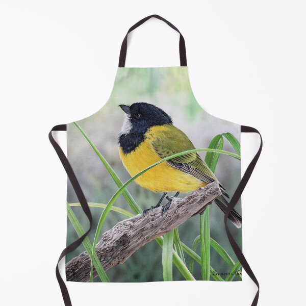 Item preview, HANDSOME - Golden Whistler designed and sold by Frances McMahon Watercolour Bird Artist.