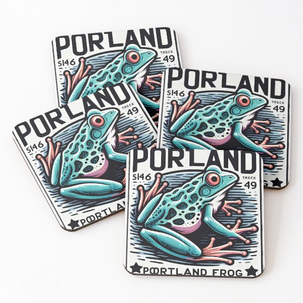 Item preview, portland frog designed and sold by NCNGDESIGN.