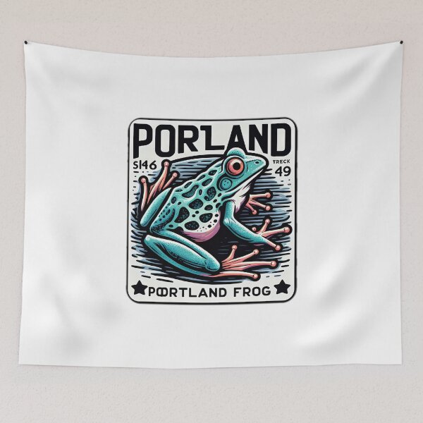 Item preview, portland frog designed and sold by NCNGDESIGN.