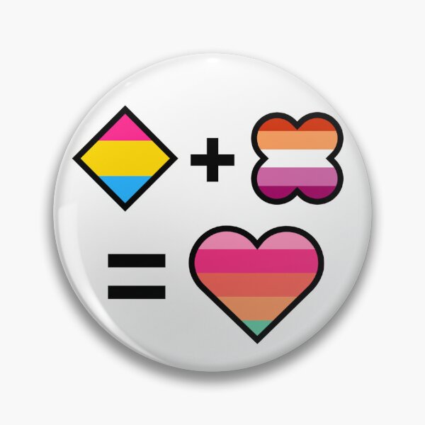 Item preview, Pan Lesbian Equation designed and sold by sporkhaver2007.