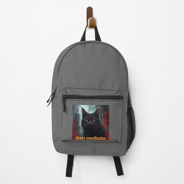 Item preview, chaos coordinator spooky creepy black cat designed and sold by Mayaart83.