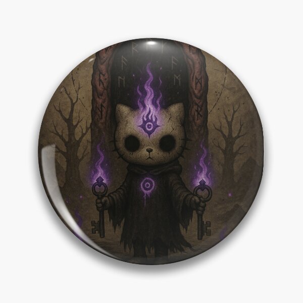 Item preview, Hello Portal Guardian Kitten designed and sold by art-emissa.