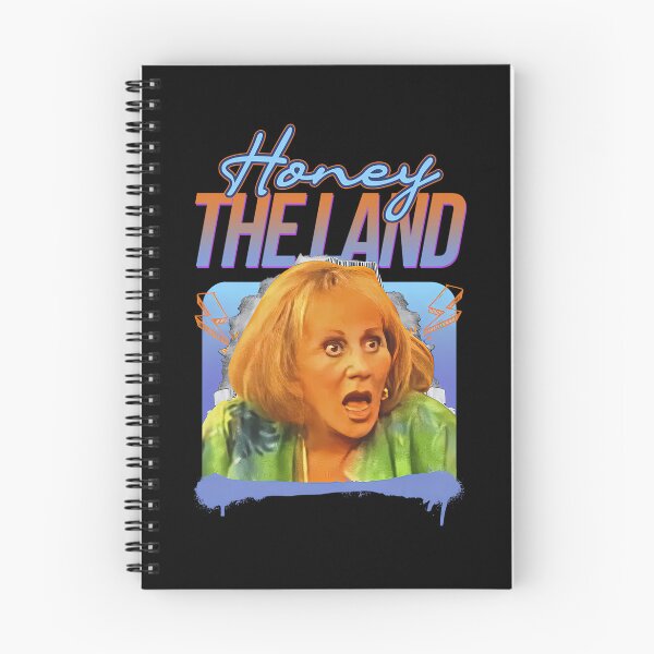 Item preview, Honey The Land Funny Psychic Quote Vaporwave 80s Retro Meme designed and sold by damiforgye.