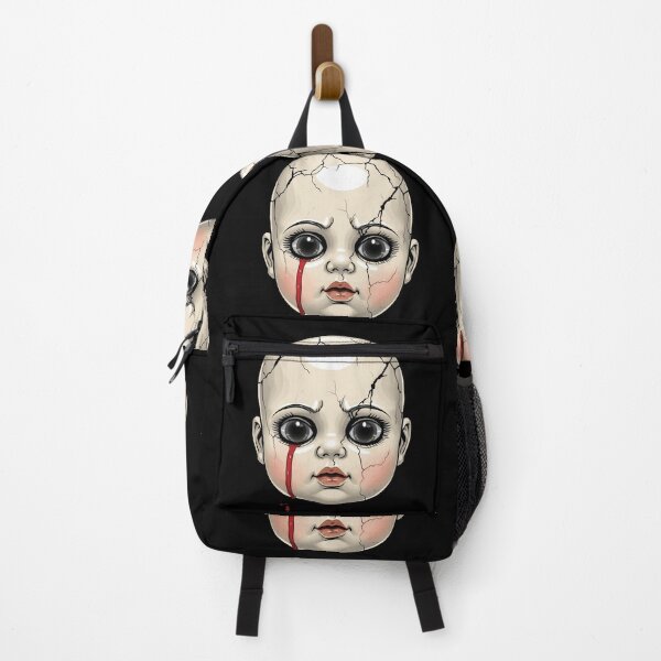 Item preview, Broken Porcelain Doll Face — Uncanny Dollcore designed and sold by Feel It All Club.